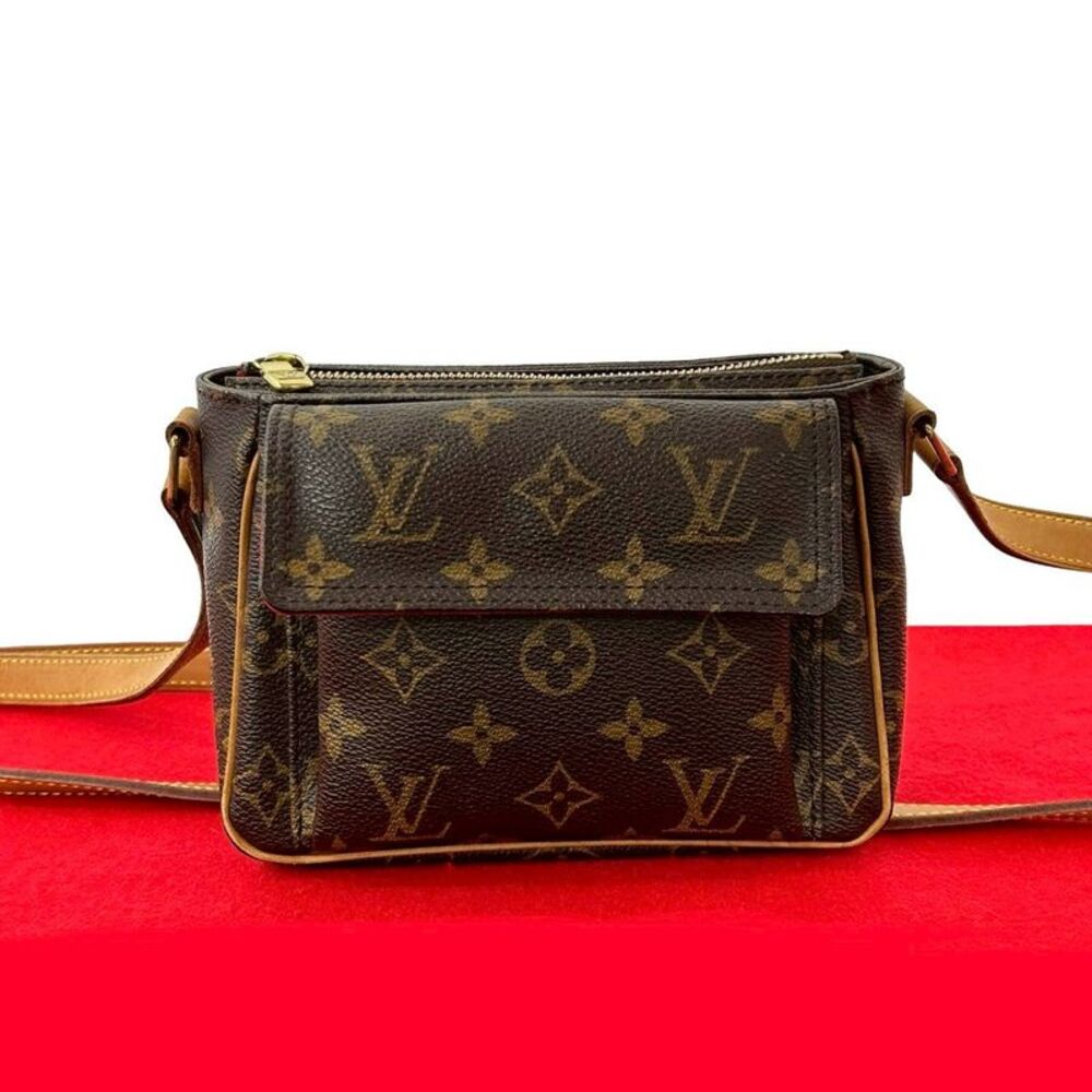 Louis Vuitton Vivasite PM Monogram Leather Shoulder Bag